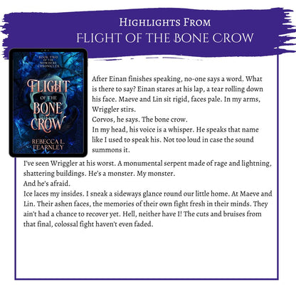 Flight of the Bone Crow: book two in the dark fantasy series, 'The Nowhere Chronicles'