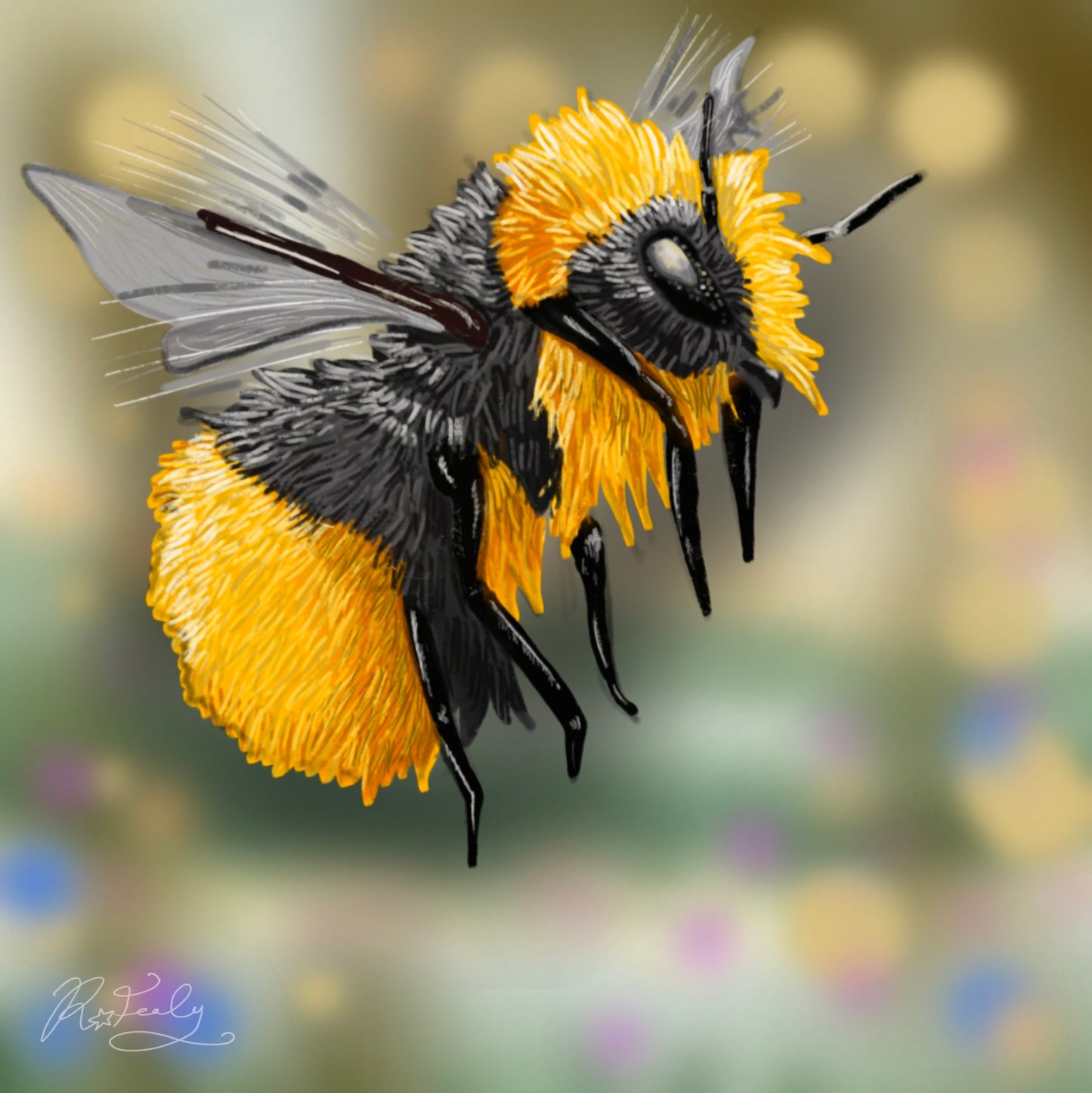 BLUME Art Print