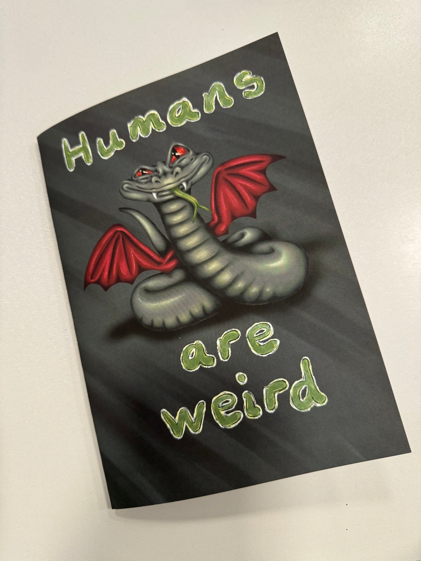 'Humans Are Weird' Wriggler Illustrated Notebook